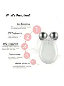 Portable Mini Home Facial Toning Device Handheld Microcurrent Anti-Aging Face Massager For Eye Wrinkle Removal