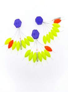 2 Sets Of 7-Star Sensitive Fishing Floats, Traditional Grass Hole Small Crucian Carp Full Set Fishing Float Accessories