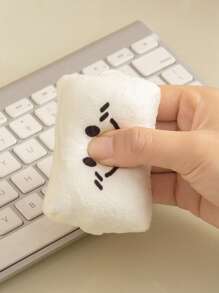 Mini oreiller de support de poignet avec expression mignonne. Réduit la fatigue, protection anti-usure du poignet, tapis de souris pour fournitures de bureau. Confortable.