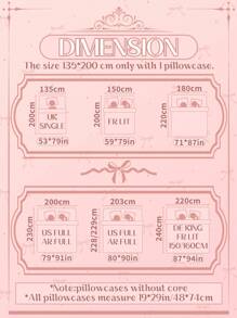 2/3pcs Duvet Cover Set, Comforter Cover Set, Bedding Set, Independence Day , Cute Princess Style Duvet Cover Set, Valentine's Day Bedding Gift Set, Soft And Comfortable Bedding Set For Bedroom, Skin Friendly Double Bedding Set, Christmas Bedding Set, Made Of Soft And Breathable Fabric, All Size Bed, For Twin, Full, King, Queen Size, Machine Washable