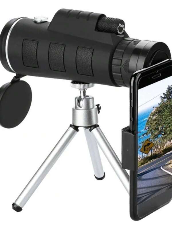 Luneta Monóculo Telescópio Lelong Le-2056 40x60 + Suporte