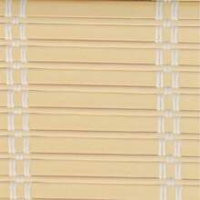 ARISE-Natural Bamboo Blinds Roller Blinds For Outdoor And Indoor - 5 Sizes Available Quick And Easy Installation - 米色 - 查看 4