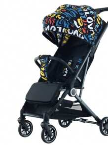 Carriola  de bebé para paseo de bastón ligera moderna de fácil doblado como maleta ideal para viajar o salir a pasear - Multicolor - Ver 1