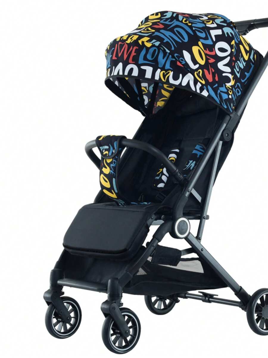 Carriola  de bebé para paseo de bastón ligera moderna de fácil doblado como maleta ideal para viajar o salir a pasear - Multicolor - Ver 1