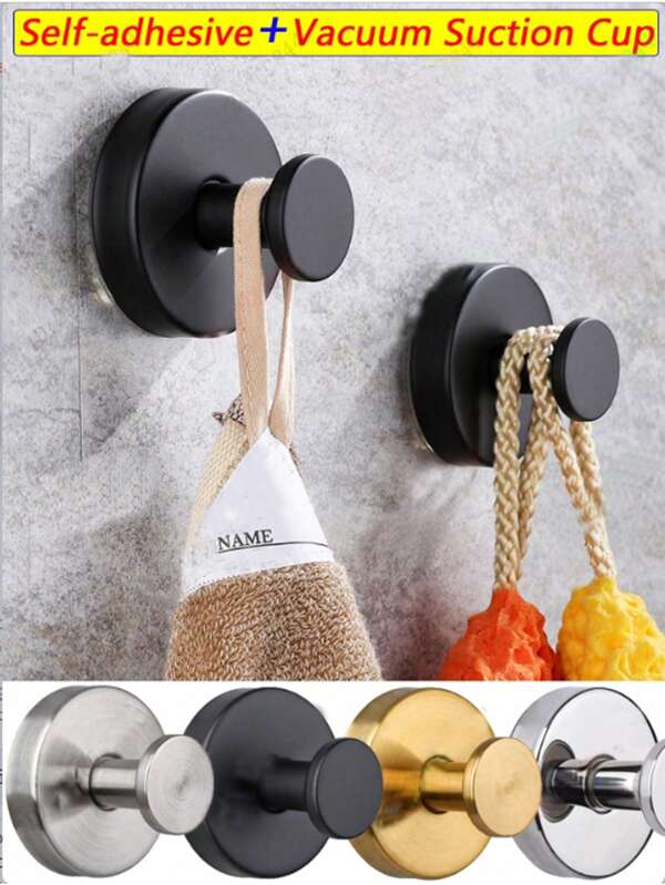 Strong Suction Cups Hooks,Vacuum Suction Cups Hooks For Shower,Silicone,Removable Sticky Grippy Suction Holder,Window Suction Cups With Hooks,Adhesive Wall Hooks,Self-Adhesive Hooks,Towel Holder,Door Bag Hanger