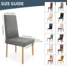 Milk Silk Chair Cover, Printed Stretch Dining Chair Slipcover, Protective Covers For Home, Hotel, Restaurant, Wedding Events - Decorative Slip-On Cover Protects Chairs From Spills And Stains
