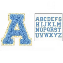 A-Z 4件組 30-40盎司杯子配件套組－配件套組，A字母吊飾、A水杯矽膠保護底座、A水杯字母貼紙，日常節日驚喜禮物（不含杯子） - 藍色 - 查看 5