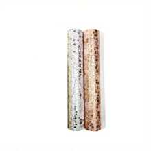 1 rouleau de nappe à motif étoiles, runner de table de décoration de maison pour tous les jours et les fêtes, runner de table élégant en feuille d'or pour les fêtes, cadeau parfait pour l'anniversaire, les fêtes, le mariage, la Saint-Valentin