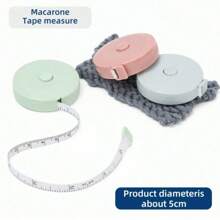 1pc 150cm 60 Inch Portable Mini Tape Measure, Compact And Portable, Double-Sided Scale, Household Measurement Of Clothes And Height, Multifunctional, High-Precision, Used For Precise Measurement Of Clothes And Height - A Soft And Flexible Household Ruler