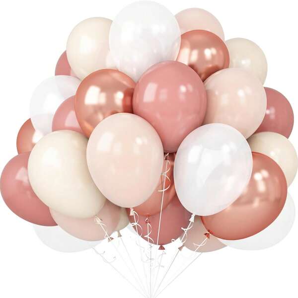 40 stuks Roze Witte Ballon Rose Goud Poeder Blusher Witte Latex Ballon Beige Retro Roze Nude Parel Wit Zand Ballon Neutrale Verjaardag Feest Decoratie Bruids Bruiloft Boheemse Bruiloft DIY Benodigdheden Voor Verjaardag Bruiloft Cadeau Geven Feest Prinses Valentijnsdag Feest Decoratie Bruiloft Cadeau Geven Feest Bruidsfeest DIY Benodigdheden