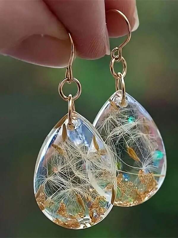 Molde de resina de silicone para joias 3PCS - Molde de fundição em formato de gota e pingente oval para epóxi faça você mesmo, fácil de usar, adequado para arte e acessórios de resina exclusivos