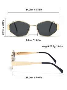 1 par de gafas de sol unisex de estilo clásico atemporal y moderno, adecuadas para deportes, viajes, atuendos de festivales, playa, conducir, salidas, vacaciones, ropa urbana, pesca, actividades al aire libre y fiestas para vacaciones de verano en la playa, al aire libre y viajes.