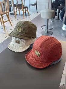 1pc Quick-Dry Breathable Low Profile Baseball Cap, Unisex Casual Soft Top Letter Print Windproof Sun-Resistant Visor Hat, Suitable For Spring And Summer