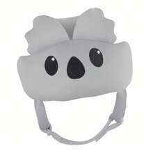 Baby Head Protector Soft No Bumps Infant Armor Toddler Headguard Adjustable Protective Cap For Crawling Walking - Grey - View 2