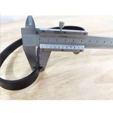 2 Pieces Band Saw Rubber Tire Woodworking Spare Parts For 12 Inch Scroll Wheel - Black - View 4