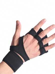 1 Cặp Găng tay thể thao không ngón siêu nhẹ Unisex (Kiểm tra bảng kích thước, đo lòng bàn tay trước khi mua) Găng tay tập luyện mỏng dùng cho cử tạ, tập gym, thể hình, thể hình, tạ tay có móc và khóa dán - màu đen - Xem 12