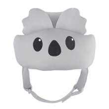 Baby Head Protector Soft No Bumps Infant Armor Toddler Headguard Adjustable Protective Cap For Crawling Walking - Grey - View 1