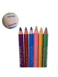Rainbow Eyeliner Easy Application Eyeshadow Pencil Glitter High Pigmentation - 1 Đơn vị Bút chì xanh - Xem 5
