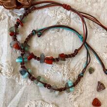 10m/Bag Black Wax Wire PU Leather Rope Rubber Rope Pendant Rope Necklace Rope Bracelet Rope Threading Bead Accessories - Cowhide Rope - View 8