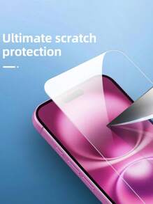 3 pezzi di vetro temperato compatibile con 16, protezione dello schermo completa per 16 Pro Max, 16 Plus, 16 Pro, 16 Pro, pellicola protettiva regalo ideale per compleanni, famiglia, amici, accessori per telefono