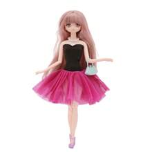 Doll Dress Closet Doll Exquisite Cute Ballet Tutu Skirt, Multi-Color, Suitable For Performance, Afternoon Activities, Etc. (Doll Not Included)