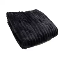 1 件（无填充物）条纹毛绒豆袋椅套加厚豆袋椅套豆袋休闲沙发床套礼物生日毕业沙发套沙发套沙发套房间装饰客厅装饰 - 黑色 - 查看 3