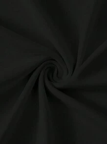 2024 Summer Round Neck Letter Printed Short-Sved T-Shirt Black And White New Tops For Women