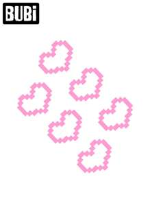 Love Car Tail Light Stickers Pink Cute Univeersal Taillight Headlight Sticker Auto Light Lamp Decals Accessories - Heart Shape - View 16