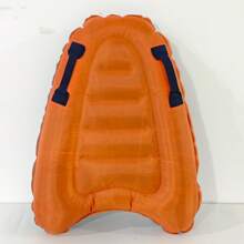 1pc Portable Inflatable Surfboard With Handle, Random Color, Floating Swimming Board, Suitable For Learning Swimming, Surfing, Water Entertainment, Water Training, Etc - Multicolor - View 6