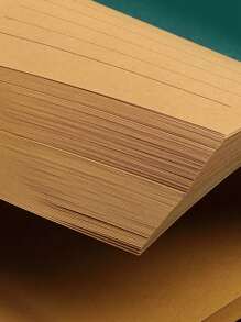 Leather Stationery, Office Paper, Writing Paper, Letter Paper, Card Paper, Letterhead, Minimalist Love Letter, Single Line & Double Line Letter Pads, Leather Ruled Line Paper, Craft Paper