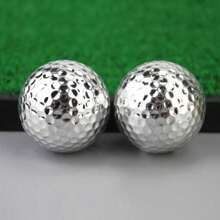 Pelotas de golf chapadas en oro, pelotas de golf chapadas en oro, accesorios de golf - Multicolor - Ver 13