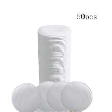 50/150/300pcs Round Cleansing Pads, Reusable, Lint-Free Makeup Remover Pads, Soft & Hypoallergenic, Suitable For Face, Eyes, Skin Care & Makeup Removal - Multicolor - View 16