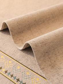 1pc Bohemian Chenille Sofa Cushion Cover, Modern & Minimalist, Dust-Proof, Anti-Slip, Washable Couch Protector Slipcover, Warm, Fade-Resistant, Pet-Friendly, Suitable For Bedroom, Office, Living Room, L-Shaped Sofa 1/2/3/4 Seater