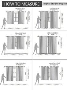 Tenda trasparente semplice e fresca in stile giapponese, in lino - Beige - Visualizzare 8