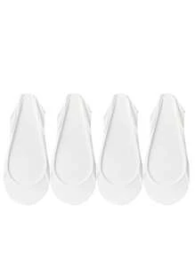 Calcetines de suspensor invisibles, frescos y transpirables para mujer, con diseño de media suela y talón descubierto