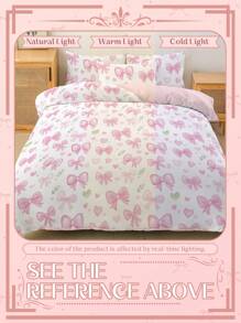 2/3pcs Duvet Cover Set, Comforter Cover Set, Bedding Set, Independence Day , Cute Princess Style Duvet Cover Set, Valentine's Day Bedding Gift Set, Soft And Comfortable Bedding Set For Bedroom, Skin Friendly Double Bedding Set, Christmas Bedding Set, Made Of Soft And Breathable Fabric, All Size Bed, For Twin, Full, King, Queen Size, Machine Washable