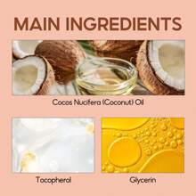 女士椰子油脱毛膏 女士专用：私密部位比基尼线脱毛膏 适用于面部腿部腋下 - 温和配方 适合居家旅行使用 配有刮刀