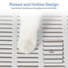 Bingopaw XXL 大空间可折叠猫咪爱好者和猫妈妈喜爱猫砂盆，带前入口和顶部出口，带托盘