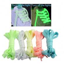 2 件/4 件升级版夜光反光鞋带 - 47.2 英寸高能见度夜间鞋带，适用于运动和休闲鞋，夜光运动鞋带，圣诞节