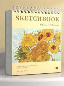 Libreta de bocetos con tapa dura artística, libro de bocetos para dibujo 16K, útiles escolares, de vuelta al colegio