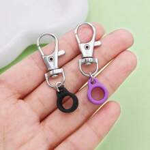 6个可伸缩笔夹，配有登山扣，配有可调节硅胶防丢带，其他金属材质，适合护士和医生使用