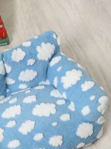 可清洗四季宠物猫/狗沙发床，宠物窝/猫狗睡床 - 彩色 - 查看 3