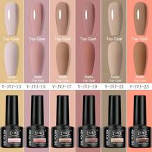 VOKY  6PCS 7ML Autumn/Winter New Year Nail Polish Gel Polish UV/LED Light Salon Nail Art, Suitable For Home Nail Art/Gift Giving