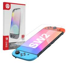 TOPWOLF Tempered Film For Switch2 /For PS Portal HD AR Original Touch Anti-Fingerprint High Permeability Screen Protection Film