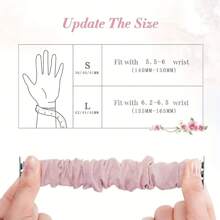 1pc Customized High-End Fabric, Advanced Printing Craftsmanship, Soft & Skin-Friendly. Compatible With Apple Watch Bands 38mm/40mm/41mm/42mm/44mm/45mm/49mm, Cute Printed Elastic Single Loop Band For Women Apple Watch Series 8/7/6/5/4/3/2/1 & SE