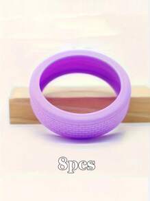 Protetores de rodas de silicone para bagagem 4/8 peças, capas de rodízio com redução de ruído silenciosa e absorção de choque, acessórios de viagem de estilo esportivo - fáceis de instalar e limpar