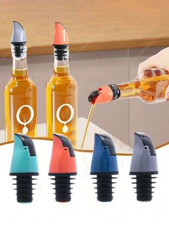 重力感应自动开瓶嘴、油瓶塞、酒瓶盖、适用于分配器、调酒器、厨房配件、厨房用具、厨房用品、返校用品