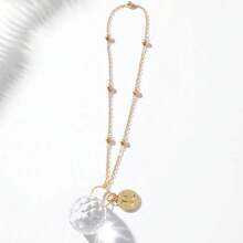 1pc 12 Zodiac Signs Crystal Hanging Sun Catcher, Gold Metal Chain Pendant Decoration, Car Sun Catcher For Window, Home, Office, Wedding Party, Garden Decoration Room Decors Wedding Decor Home Decors - Gold - View 15