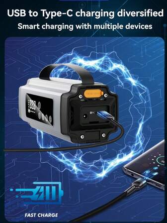 1 件 150PSI 3000A 启动器带空气压缩机，5 合 1 功能数字汽车轮胎充气机跳箱电池组，适用于 10L 汽油或 4.0L 汽油的便携式汽车电池充电器