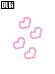 Love Car Tail Light Stickers Pink Cute Univeersal Taillight Headlight Sticker Auto Light Lamp Decals Accessories - Heart Shape - View 20